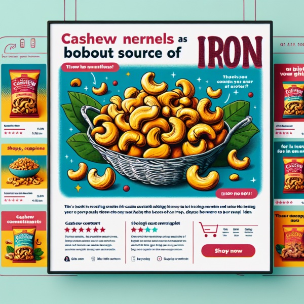 Cashewkerne Eisen: Nährstoffreich und gesund